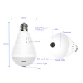 360° VR Panoramic Bulb Camera Wifi Home Security Video Surveillance Wireless IP Camera Lighting Lamp CCTV Video Fisheye HD Cam