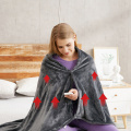8 Areas Electric Heated Blanket Warm Shawl Flannel Throw Blanket Winter Warm Home USB Heating Blanket Gift For Family 150x85cm