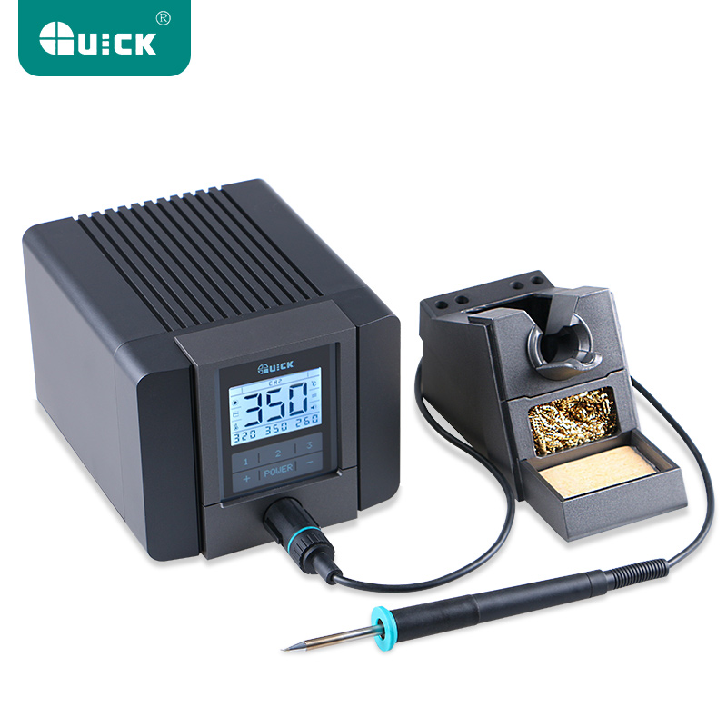 QUICK TS1200A Intelligent Touch Lead-free Soldering Station Electric Iron 120W Anti-static Soldering Iron Soldering Station