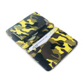 Hot Army Camouflage Mini Money Clip Men's Leather Magic Wallet With Coin Pocket Credit Card Purse Cash Holder Money Bag For Man