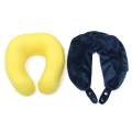U Shaped Comfort Microbead Car Flight Travel Neck Pillow Headrest Cushion Sleep Support Pain Relief