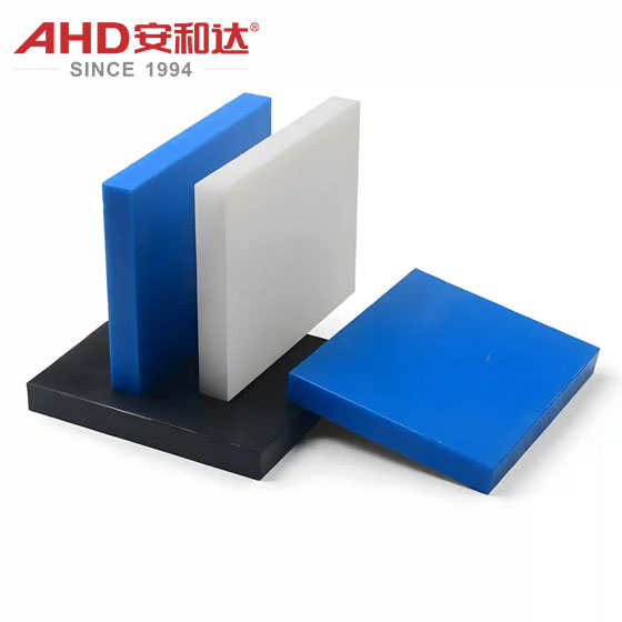 white blue black pa6 sheet sample