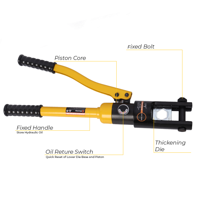 16-300mm Hydraulic Crimping Plier YQK-300 Manual Hydraulic Hose Crimping Tools For Press CU/AL Connectors