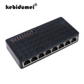 kebidumei Network Switch 8 Ports 10/100Mbps Fast Ethernet RJ45 Switcher Lan Hub MDI Full/Half duplex exchange AC Prower Adapter