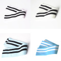 2Pcs 6.5*78CM Cotton Stripe Knit Rib Trimming Fabric For Jacket Waistbands Cuffs Collar Hem