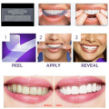 2pcs/A pair Teeth Whitening Strips White Gel Tooth Dental kit Oral Hygiene Care Strip for false Teeth Veneers Dentist TSLM1