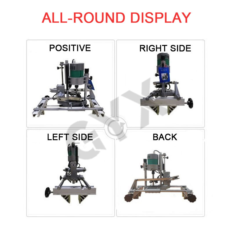 Handheld Wood Boring Machinery Portable Wooden Door Lock Punching Woodworking Blinking Slotting Machine Drilling Opening Machin