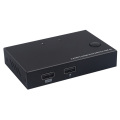 For 2 PC Sharing Keyboard Mouse For Printer Home 2 Ports USB HDMI KVM Switch Box 4K Video Display USB Switch KVM Splitter Box
