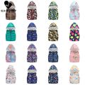 2019 Autumn Winter New Boys Girls Sleeveless Hooded Wool Vest Jacket Cartoon Print Coat Kids Warm Cashmere Vest Outwear Clothes