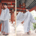 Hanfu Men Ancient Chinese Costume Traditional Tang Dynasty Clothes Adults Festival Outfit Male Stage Performance Wear DNV12826