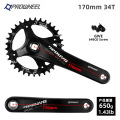Mtb Mountain Bike Crank Chainwheel sprocket bicycle square hole 170mm 175mm crank 32t 34t 36t 38t 40t 42t round narrow wide