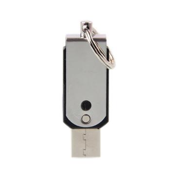 2019 New Mini compact keychain smart double-sided cigarette lighter creative USB charging windproof lighter