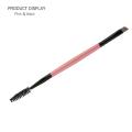 Pro Double Ended Eye Makeup Brush Eyebrow Eyelash Eyeliner Brushes Beauty Makeup Single Liquid Eyeliner Cosmetics Tools