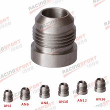 AN4 AN6 AN8 AN10 AN12 AN16 Male Mild Steel Weld On Fitting Bung