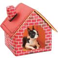 Portable Dog House Foldable Winter Warm Pet Bed Nest Tent Cat Puppy Kennel  Pet Bed Nest Tent