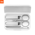 Xiaomi Mijia 5pcs Stainless Steel Nail Clippers Set Trimmer Pedicure Care Clippers Earpick Nail File Professional Beauty Trimmer