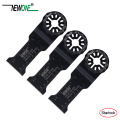 NEWONE 1-3/8" HCS Lengthened Starlock E-cut Multi Saw Blade Pack Oscillating Tool Blades for Cutting Wood Drywall Plastic