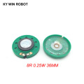 2pcs/lot New Ultra-thin speaker Doorbell horn Toy-car horn 8 ohms 0.5 watt 0.5W 8R speaker Diameter 36MM 3.6CM thickness 7MM