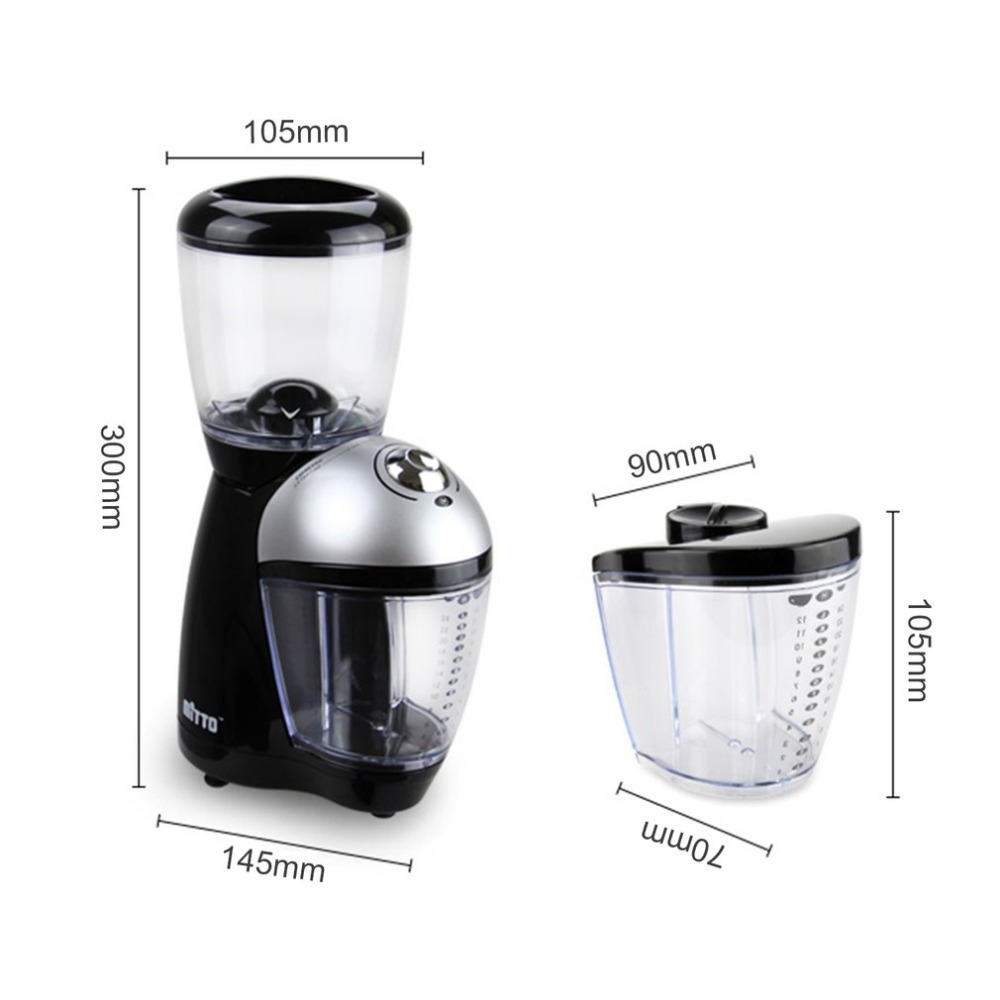 Professional Coffee Grinder Home Electric Grinding Machine Equipped With 420 Stainless Steel Grinding Disk Coffee Maker 220-240V