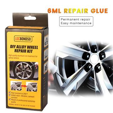 Car Rim Wheel Scratch Repair Adhesive Kit Permanent Rim Scratch Remover Lacquer Polish Car Accesories For Aluminum Alloy Wheel