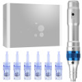 Dr. Pen Ultima A6 Microneedling Pen Wireless Electric Skin Care Tools Kit with 6 Pcs 36-Pin Needles Cartridges
