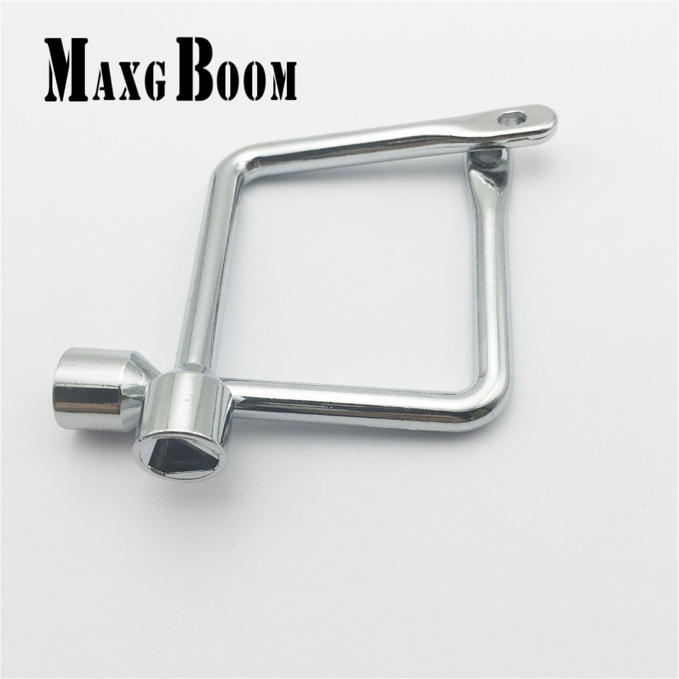 MaxgBoom 1pcs Delta Switch Key Wrench With Accessories Universal Triangle Train Electrical Cupboard Box Elevator Cabinet Alloy