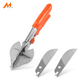 Multi-purpose Angle Miter Shears SK5 Blade Woodworking Alloy Scissors PVC PE PPR Plastic Pipe Cutting Trim Cutter