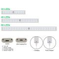 Magnetic 24 40 60 LED Sensor Cabinet Light USB Rechargeable Motion Sensor Led Lights for Bedroom Kitchen Closet Stairway