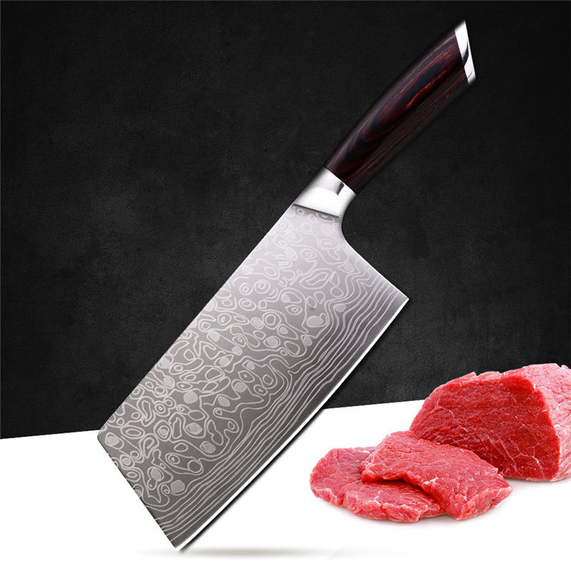 Timhome Stainless Steel Chopping Knife Kitchen Knife Meat Cleaver Butcher Knives Cooking Tools Kitchen Chinese Knife