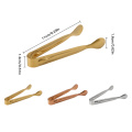 11cm Stainless Steel Kitchen Cube Sugar Tong Food Serving Tongs Tea Clips Party Bar Kitchen Cooking Tweezers Accessories