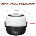 MINI Rice Cooker Thermal Heating Electric Lunch Box 2 Layers Portable Food Steamer Cooking Container Meal Lunchbox Warmer
