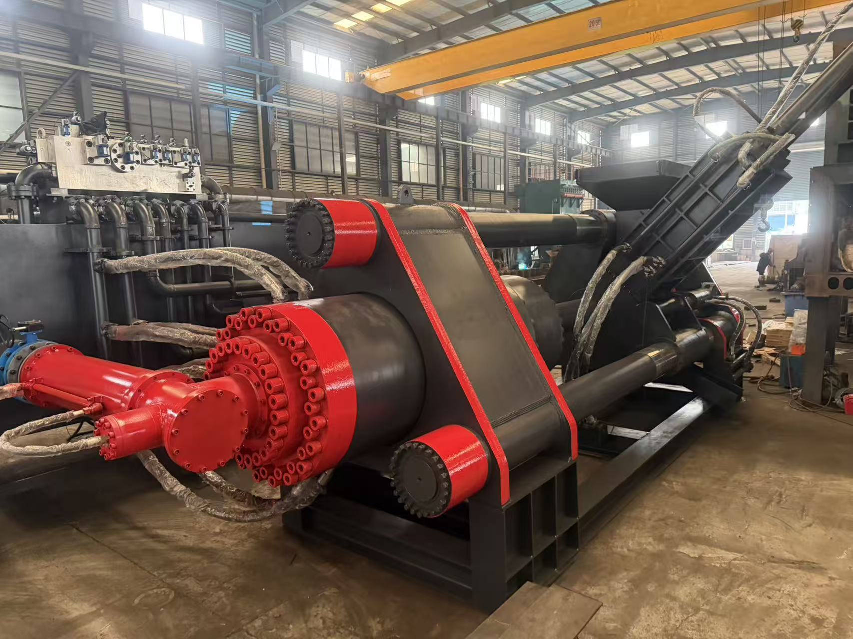 hydraulic briquette machine