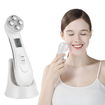 Face Skin EMS Mesotherapy Electroporation RF Radio Frequency Facial LED Photon Skin Care Device Face Lifting Tighten Beauty Tool