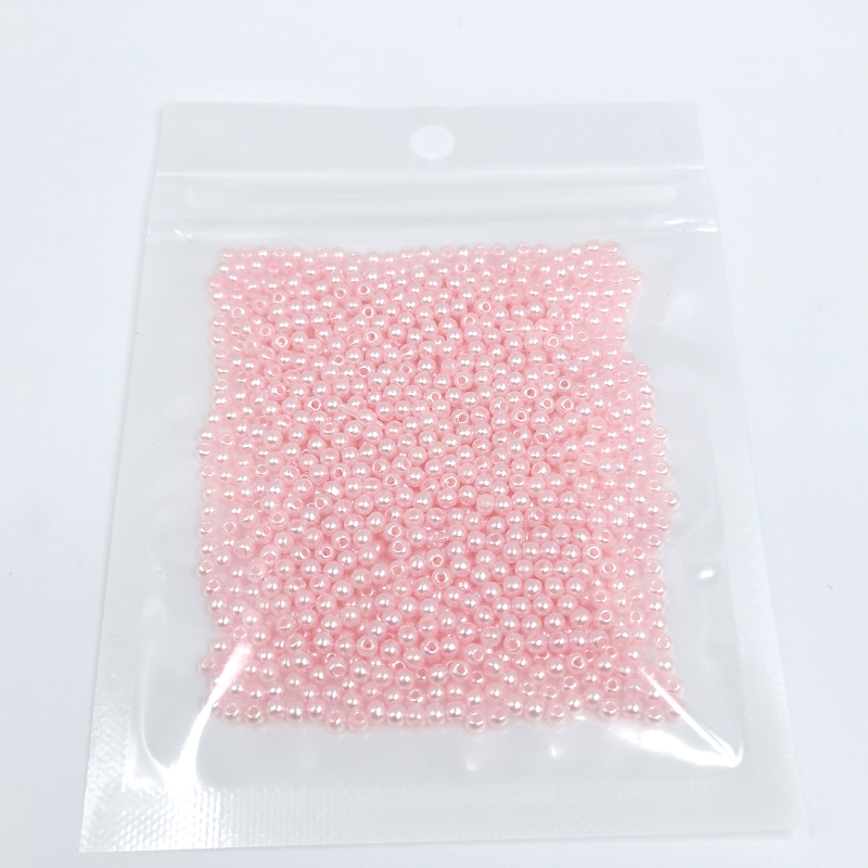 1000pcs Many Colors ABS Imitation Pearls Round Beads with Hole DIY Bracelet Earrings Charms Sewing Beads Necklace Jewelry Making