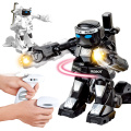 RC intelligent robot 2.4G Body Sense Battle remote control robot Combat Toys For Kids Gift Toy With Box Light And Sound Boxer