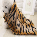 Tiger Print Rainbow Print Flannel Warm Dog Bed Blanket for Winter for Pet Dog Accessories Perros Mascotas Golden Retriever Teddy