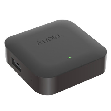 AirDisk Q1 mobile hard disk box home NAS home network storage server cloud storage private cloud local area network personal clo