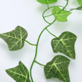 1pc 2.5M Artificial grass Decoration Vivid Vine Rattan Leaf Grass fake Plants Grape Leaves For Home Garden Party Decor