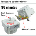 Electric pressure cooker timer spare parts DDFB-30 time switch mechanical rice cooker timer 30 minutes