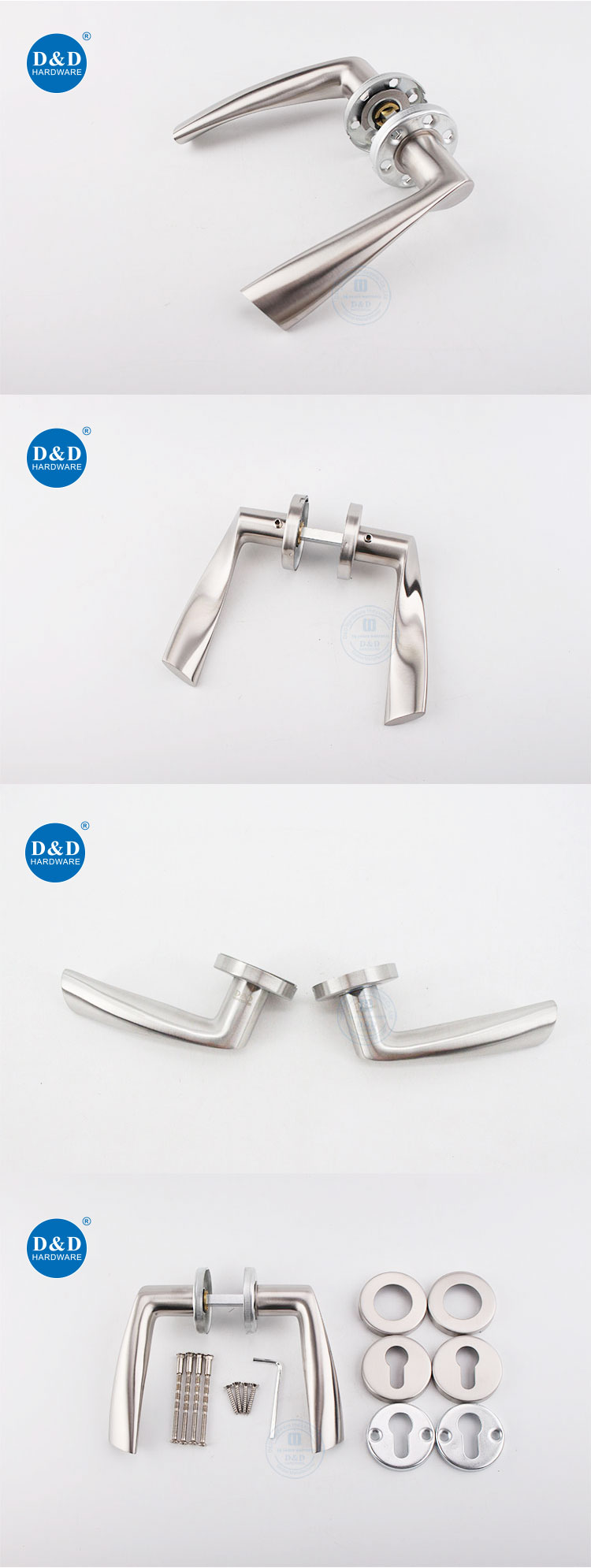 Solid Metal Door Handle