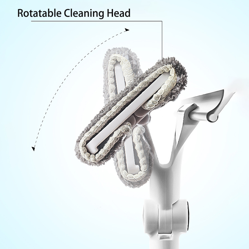 YOREDE Telescopic Glass Cleaning Brush Multifunction Mop For Wash Windows 360 Rotating Glass Wiper Household Cleaning Products