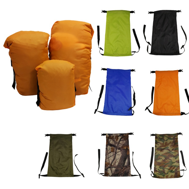 Lightweight Outdoor Sleeping Bag Sack Storage Carry Bag Pack Compression Stuff Bags Fitness Survival Camping Equipment