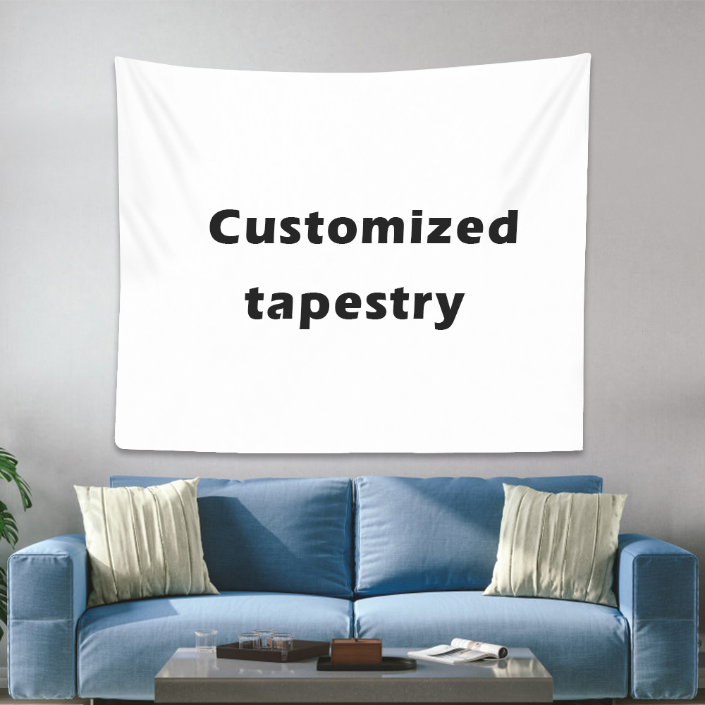Customized Tapestry Boho Mandala Tapestries Witchcraft Wall Tapestry Print Your Photo Hippie Wall Hanging Blanket Tapestry