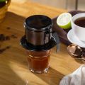 Vietnam Coffee Filter Pot Pour Over Dripper Brewing Milk Frother Maker Single Cup Brewer Press Percolator Home Kitchen Dropship
