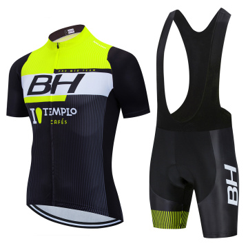 2020 Team BH Cycling Clothing Men Cycling Set Bike Clothing Breathable Anti-UV Bicycle Wear/Short Sleeve Cycling Jersey Sets
