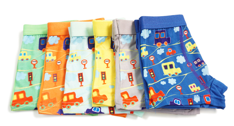 12pcs/lot Baby Boys Underwear Cars Kids Boxer Shorts Underpants Modal Soft Children Boy Panties Briefs 2-7 years