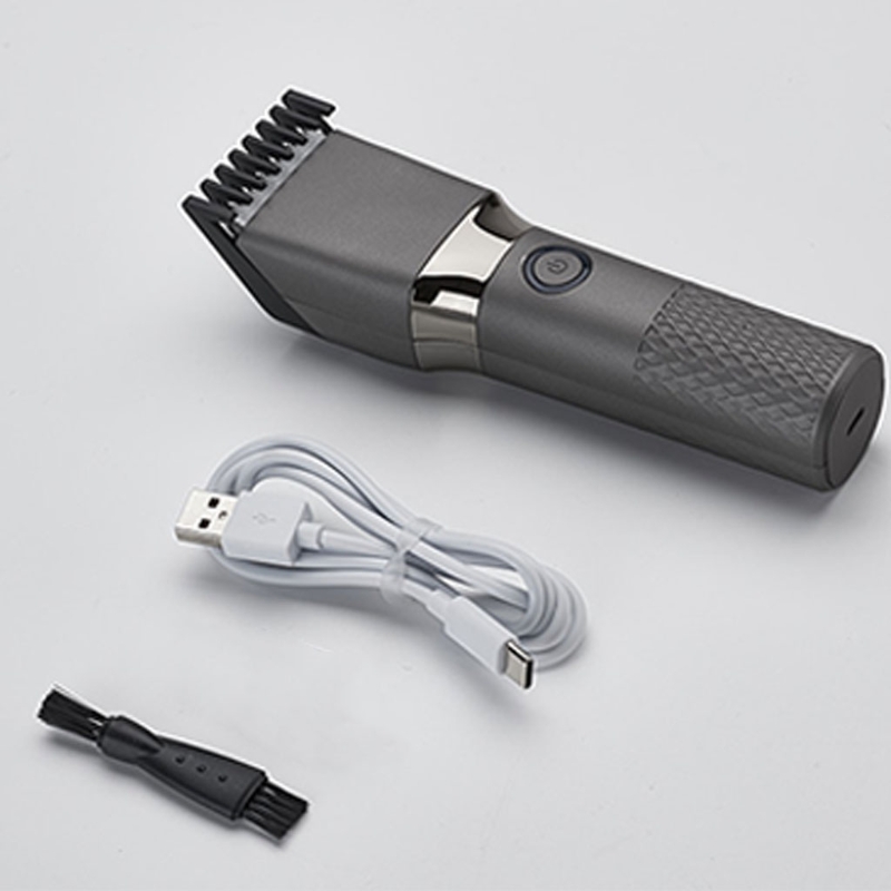 Men Professional Hair Trimmer Rechargeable Hair Clippers Low Noise Hair Cutting Kit Barber Scissors Blade Hair Length