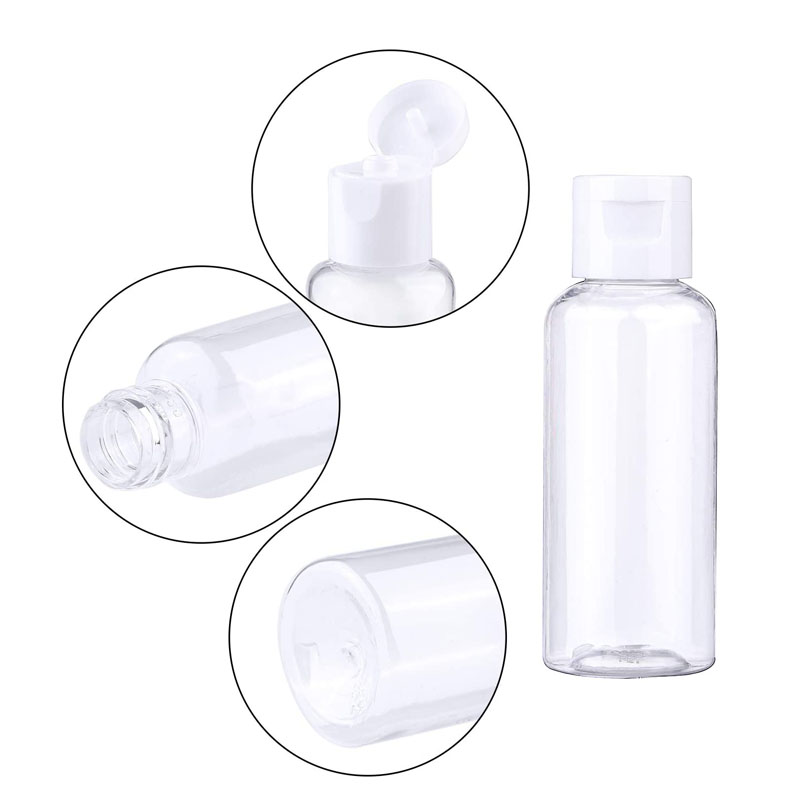 3/5/10PCS Lotion Bottle 10ML/30ML/50ML/60ML/100ML Cosmetic Empty Plastic Bottle Clamshell Travel Bottle