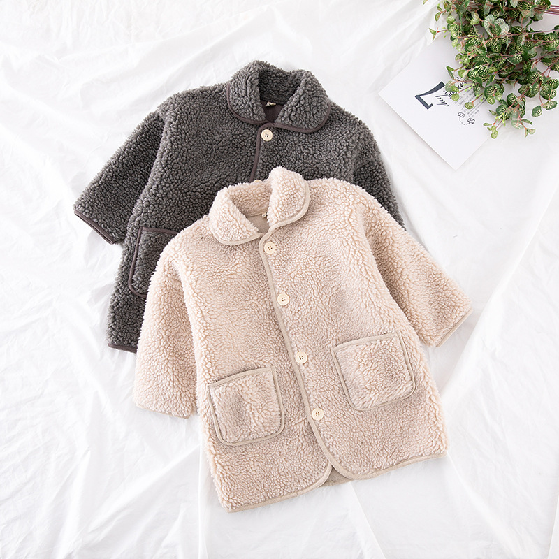 Girls Peacoat