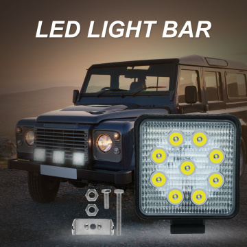 1pc 9-30v 60W 18000LM LED Car Work Light Bar Motorcycle Lamps Spot LED Light Bar LED Car Foglight Off-road vehicle ATV